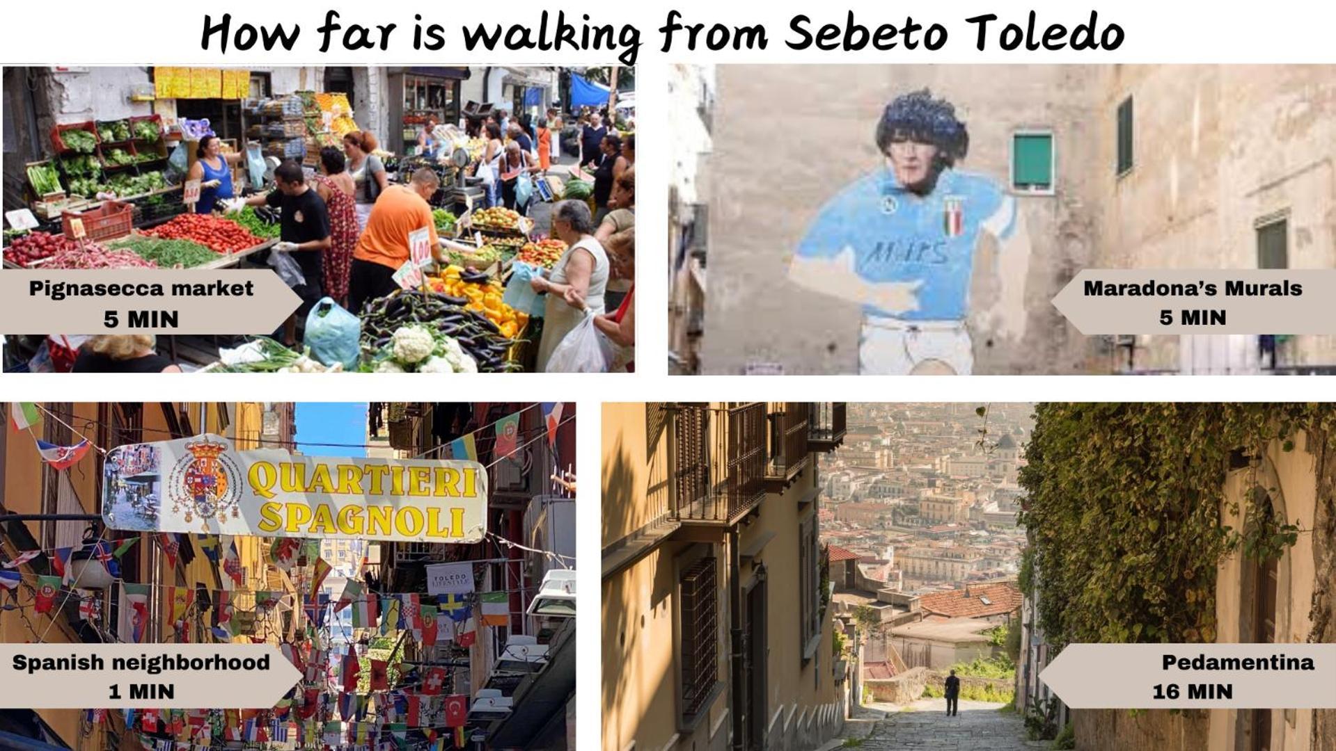 Sebeto Toledo Apartment Napoli Bagian luar foto