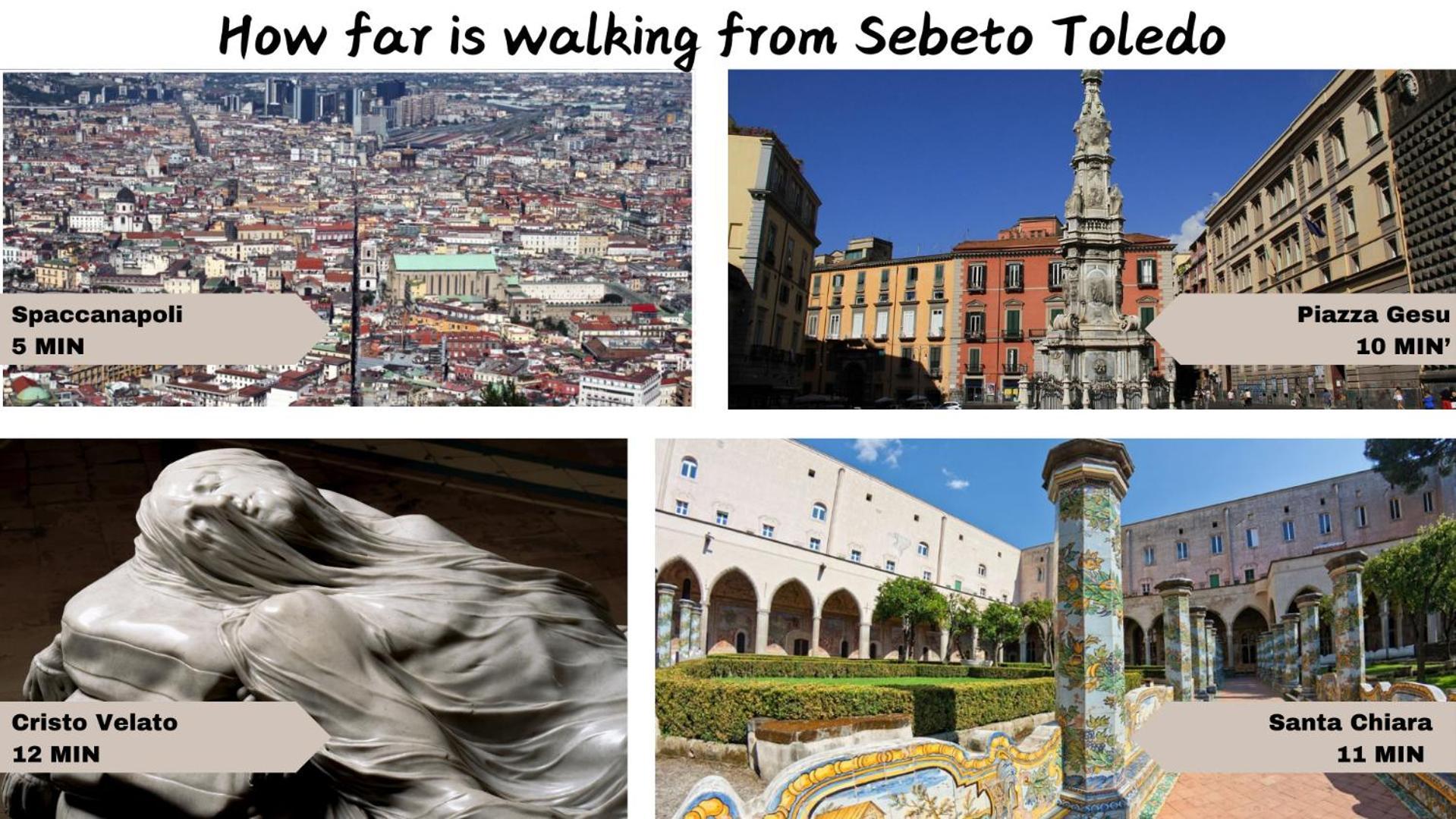 Sebeto Toledo Apartment Napoli Bagian luar foto